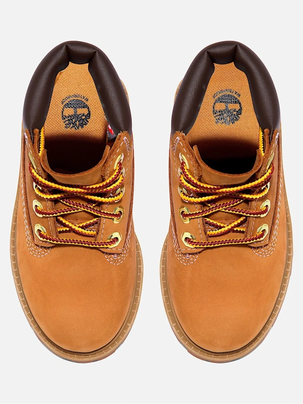 Timberland Toddler Premium 6-Inch Waterproof Leather Lace-Up Boots 4